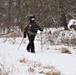 Snowshoeing among critical skills practiced, learned by students in CWOC at Fort McCoy