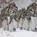 Snowshoeing among critical skills practiced, learned by students in CWOC at Fort McCoy