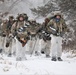 Snowshoeing among critical skills practiced, learned by students in CWOC at Fort McCoy