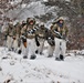 Snowshoeing among critical skills practiced, learned by students in CWOC at Fort McCoy