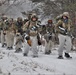 Snowshoeing among critical skills practiced, learned by students in CWOC at Fort McCoy