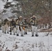 Snowshoeing among critical skills practiced, learned by students in CWOC at Fort McCoy