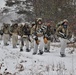 Snowshoeing among critical skills practiced, learned by students in CWOC at Fort McCoy