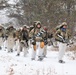 Snowshoeing among critical skills practiced, learned by students in CWOC at Fort McCoy