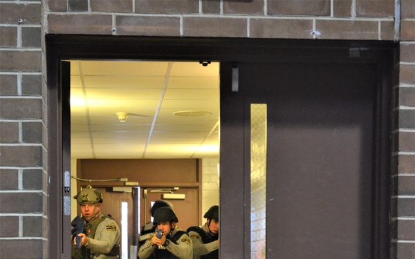 North Carolina National Guard conducts an “Active Shooter” exercise with local and state partners