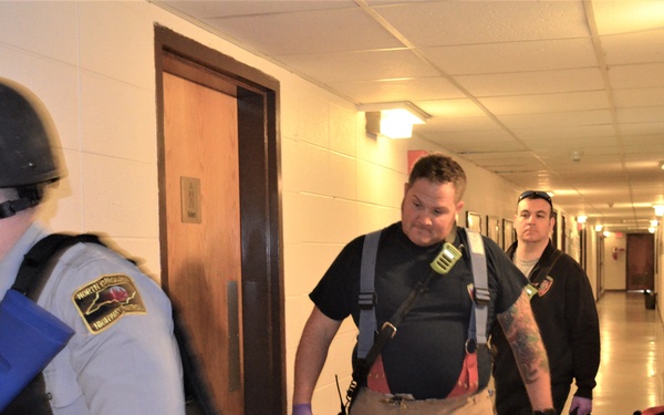 North Carolina National Guard conducts an “Active Shooter” exercise with local and state partners