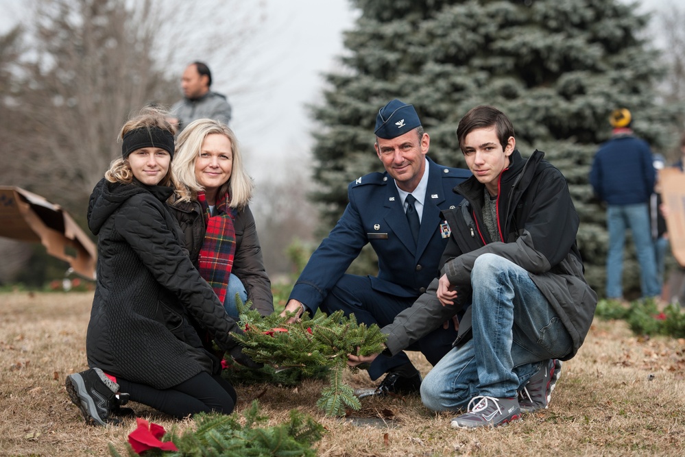 DVIDS Images 180FW Commander Participates in 2019 Wreaths Across America Ceremony [Image 20