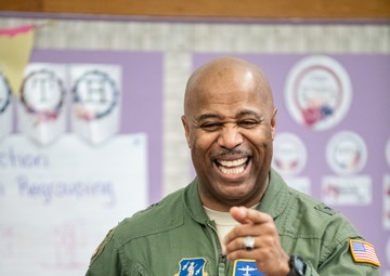 WVNG ATAG speaks to students during Drug Demand Reduction program visit