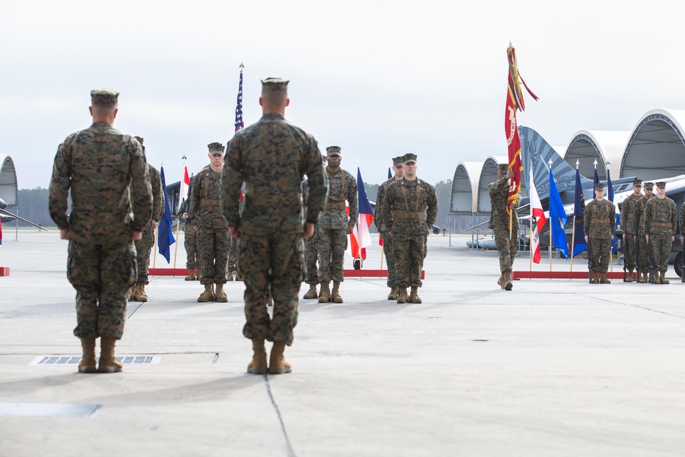 VMA-223 Change of Command