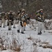 Fort McCoy Cold-Weather Operations Course students practice snowshoeing, conduct field ops