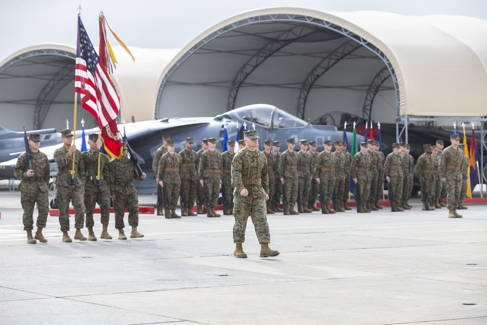 VMA-223 Change of Command