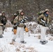 Fort McCoy Cold-Weather Operations Course students practice snowshoeing, conduct field ops