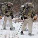 Fort McCoy Cold-Weather Operations Course students practice snowshoeing, conduct field ops
