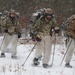 Fort McCoy Cold-Weather Operations Course students practice snowshoeing, conduct field ops