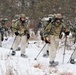 Fort McCoy Cold-Weather Operations Course students practice snowshoeing, conduct field ops