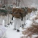Fort McCoy Cold-Weather Operations Course students practice snowshoeing, conduct field ops