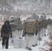 Fort McCoy Cold-Weather Operations Course students practice snowshoeing, conduct field ops