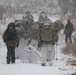 Fort McCoy Cold-Weather Operations Course students practice snowshoeing, conduct field ops