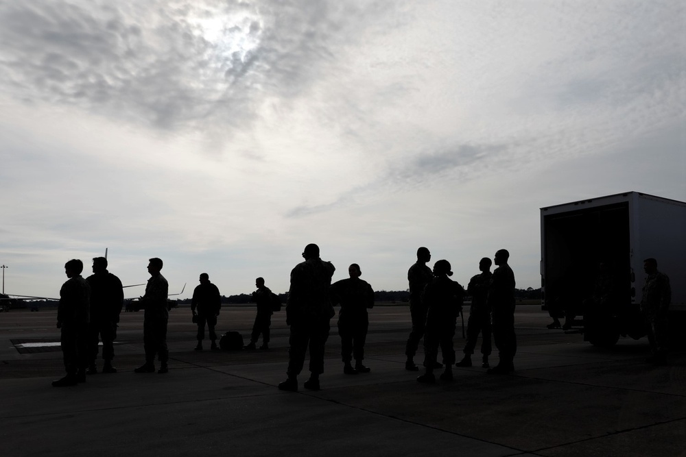 Tripoli Sailors Arrive in Pascagoula