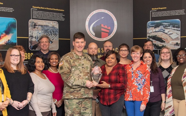 Fuels PDT named USACE ‘Team of the Year’ for contracting