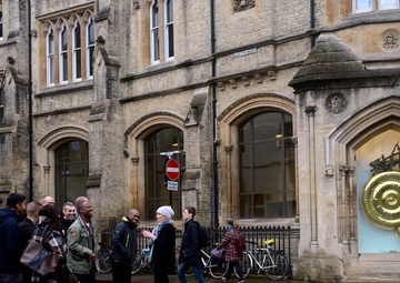 First Sergeants visit University of Cambridge for council off-site