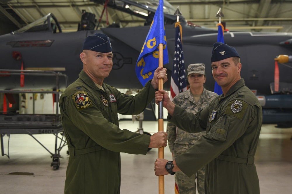 414th FG receives new commander