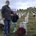 Volunteers honor military veterans with wreaths at Fort Knox Main Post Cemetery, Kentucky Veterans Cemetery – Central