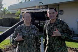 Capt. Sanchez and Lt. Cdr. Vince Deguzman win the CAPT Ringer Memorial Award for Continuous Process Improvement