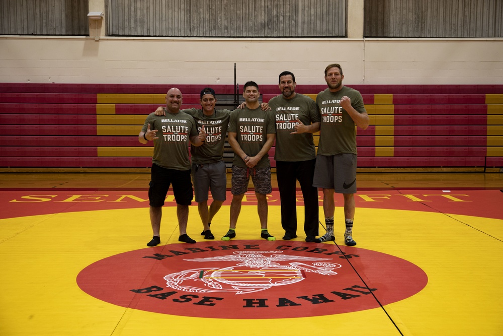 Salute the Troops: MMA Fighters aboard MCBH