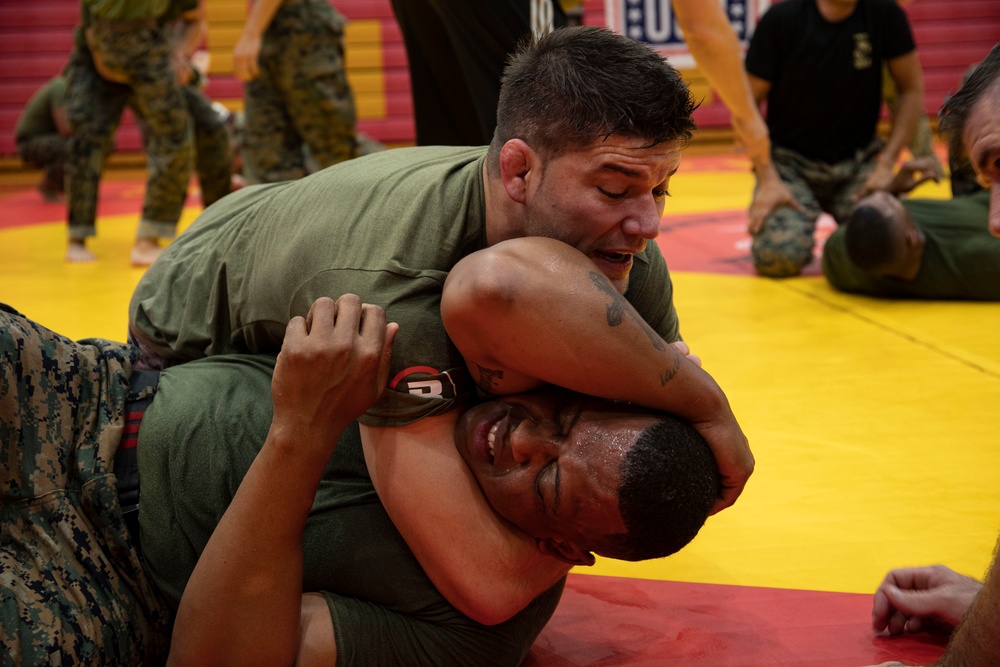 Salute the Troops: MMA Fighters aboard MCBH