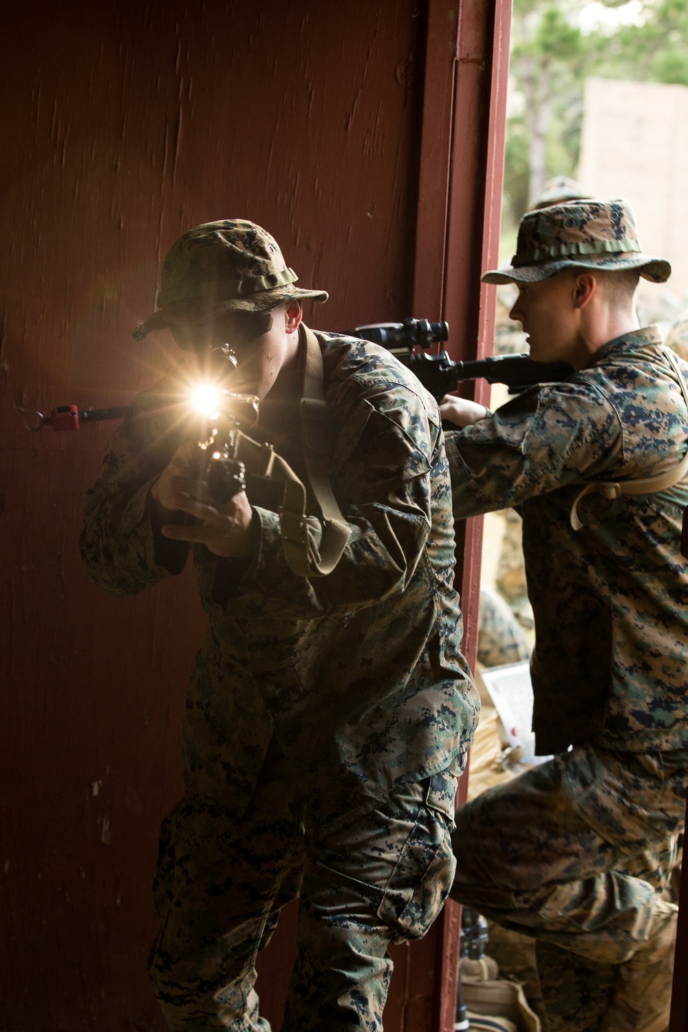 BLT 1/5 conducts simulated urban assault, jungle warfare training during MEU Exercise