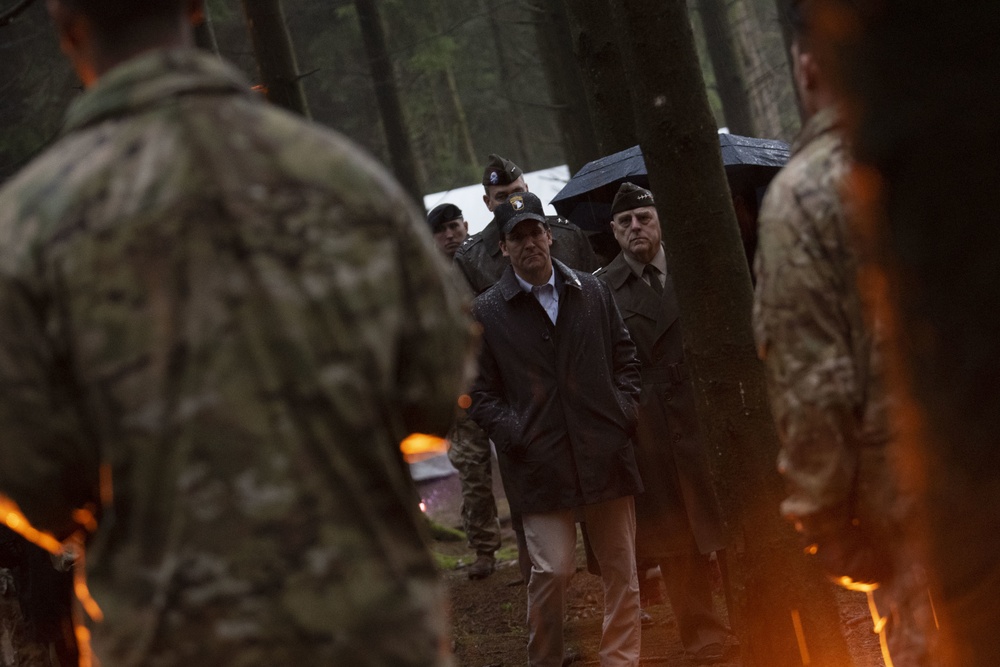 Esper Tours WWII Bois Jacques Foxhole Site in Belgium