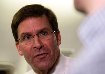 Esper Leads Presidential Delegation for 75th Anniversary of Battle of the Bulge