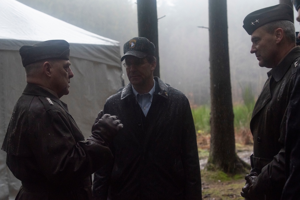 Esper Tours WWII Bois Jacques Foxhole Site in Belgium