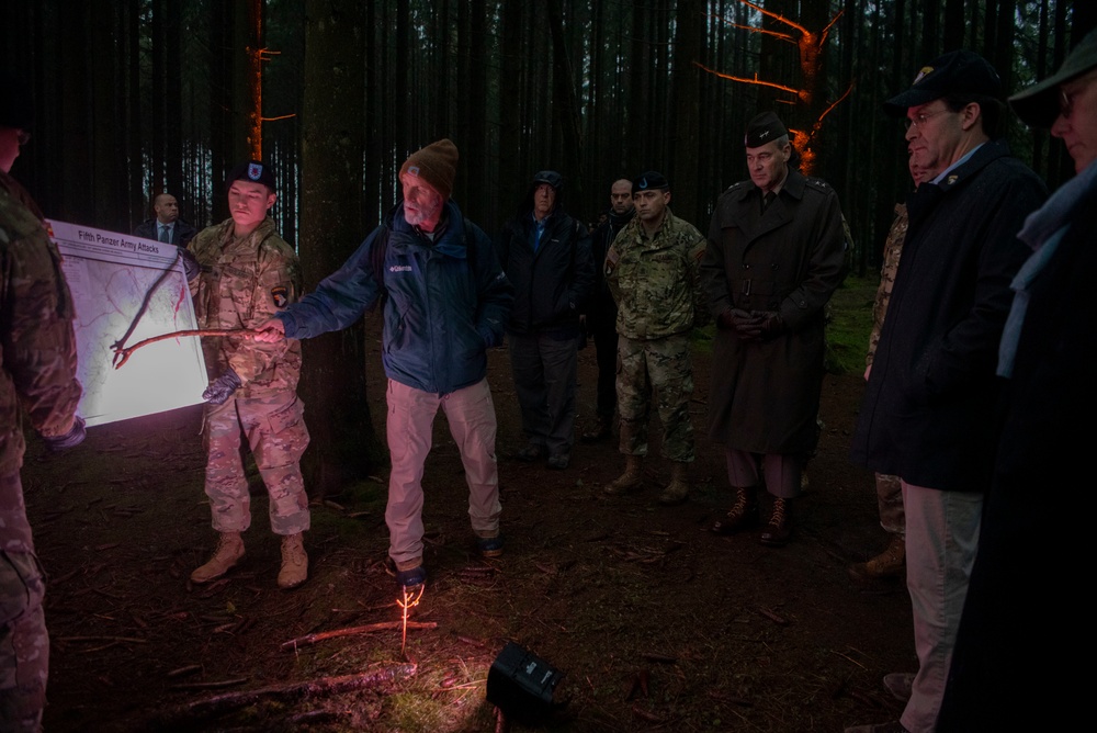 Esper Tours WWII Bois Jacques Foxhole Site in Belgium