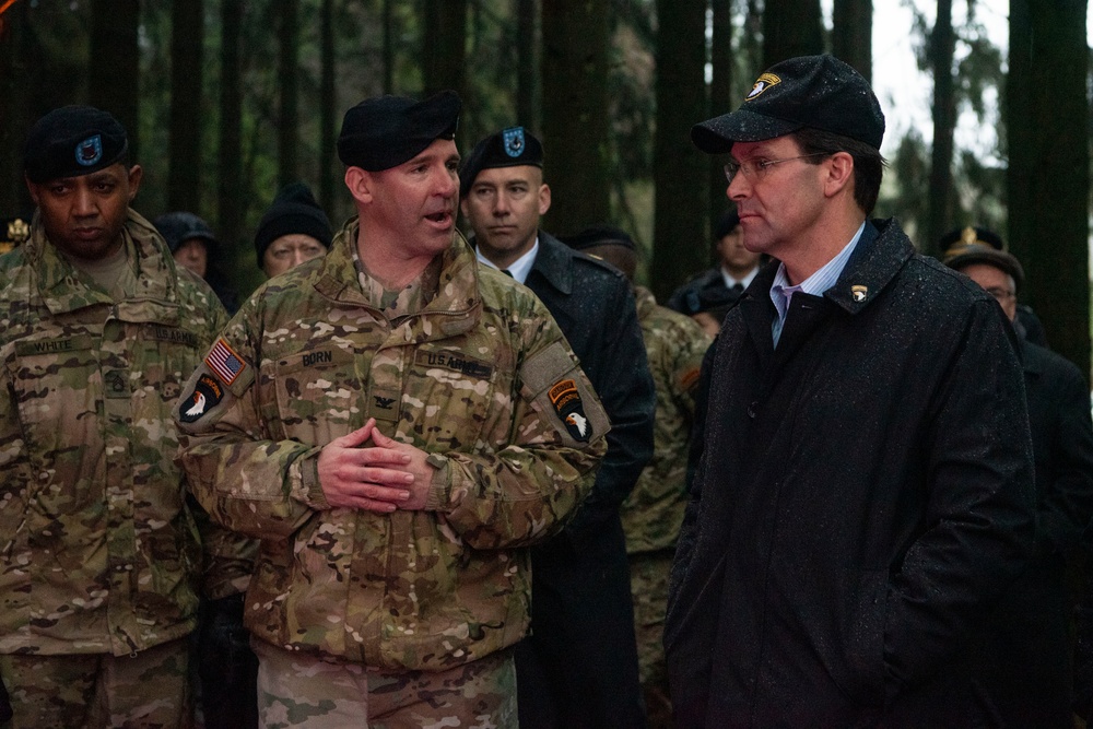 Esper Tours WWII Bois Jacques Foxhole Site in Belgium