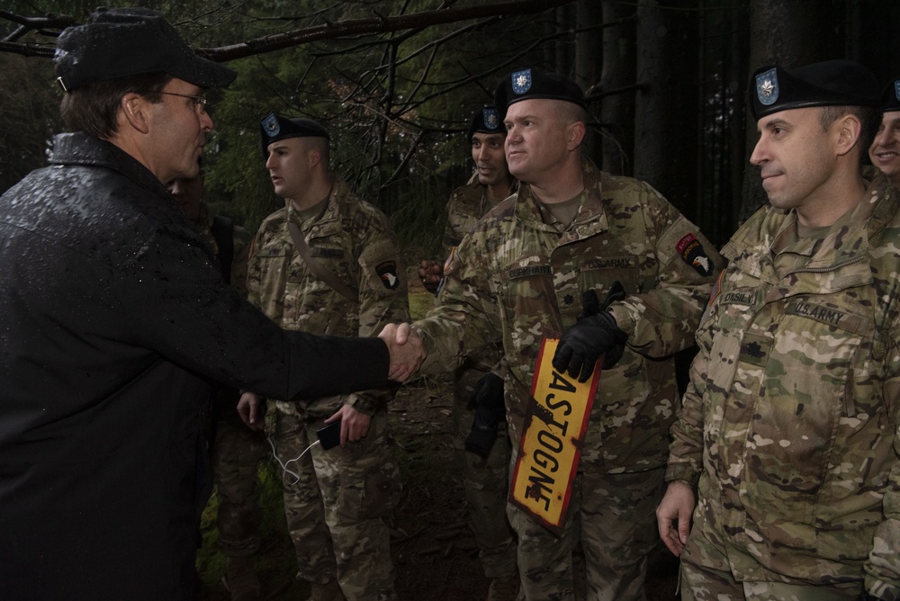 Esper Tours WWII Bois Jacques Foxhole Site in Belgium