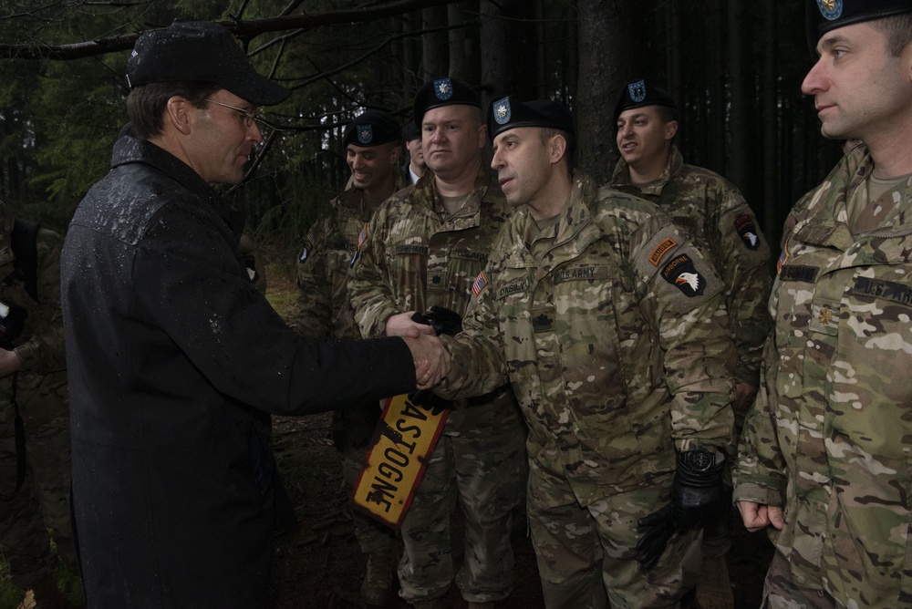 Esper Tours WWII Bois Jacques Foxhole Site in Belgium