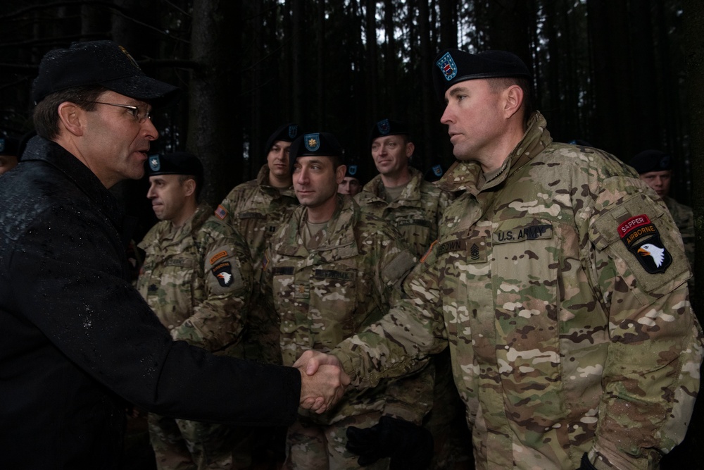 Esper Tours WWII Bois Jacques Foxhole Site in Belgium