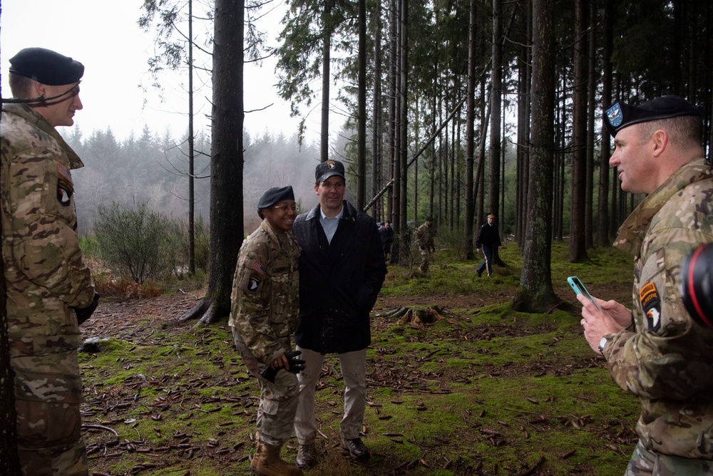 Esper Tours WWII Bois Jacques Foxhole Site in Belgium