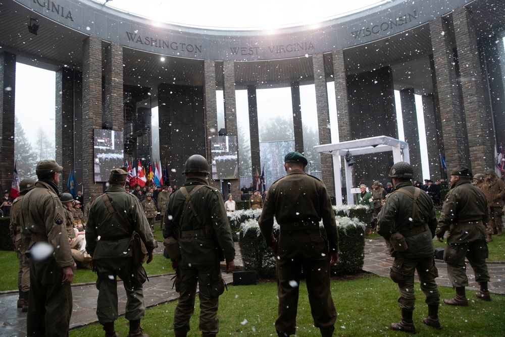 Esper Leads Presidential Delegation for 75th Anniversary of Battle of the Bulge