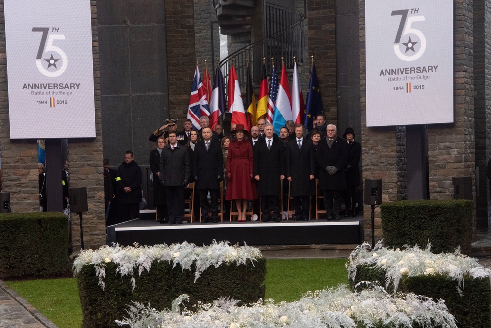 Esper Leads Presidential Delegation for 75th Anniversary of Battle of the Bulge