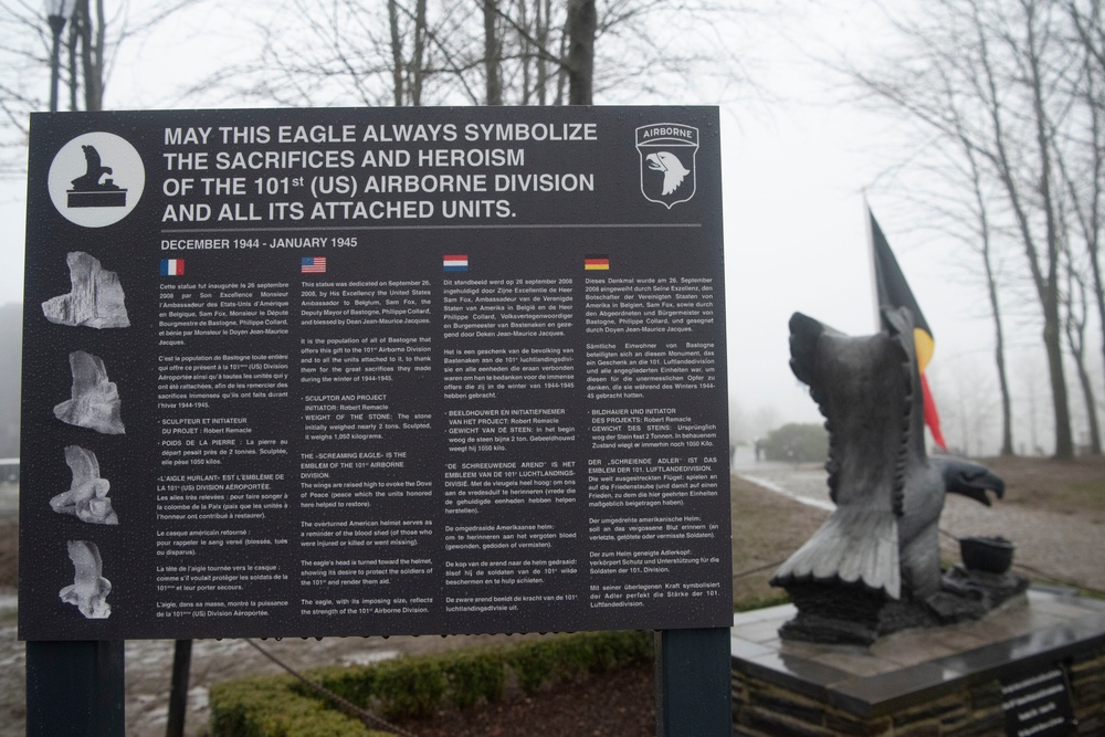 Esper Leads Presidential Delegation for 75th Anniversary of Battle of the Bulge