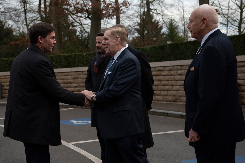 Esper Leads Presidential Delegation for 75th Anniversary of Battle of the Bulge