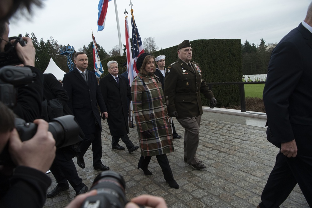 Esper Leads Presidential Delegation for 75th Anniversary of Battle of the Bulge