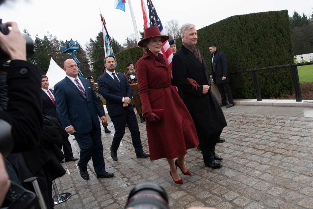 Esper Leads Presidential Delegation for 75th Anniversary of Battle of the Bulge