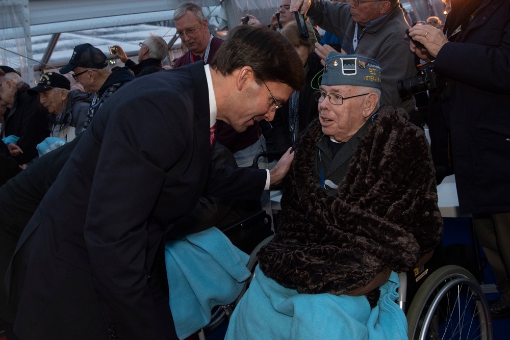 Esper Leads Presidential Delegation for 75th Anniversary of Battle of the Bulge