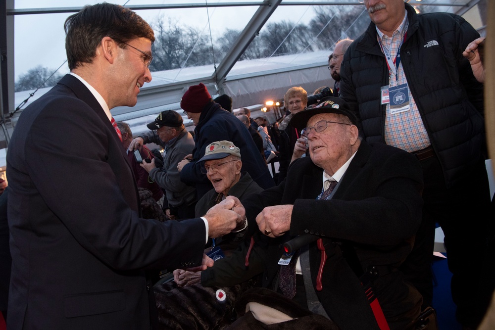 Esper Leads Presidential Delegation for 75th Anniversary of Battle of the Bulge