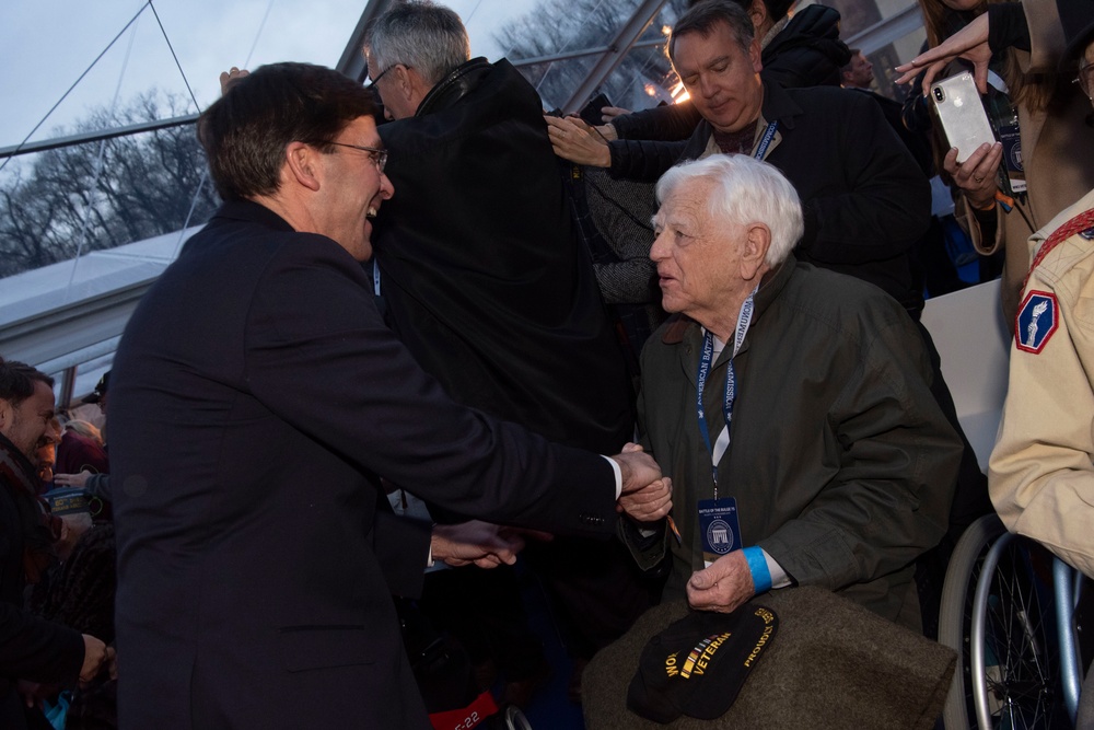 Esper Leads Presidential Delegation for 75th Anniversary of Battle of the Bulge