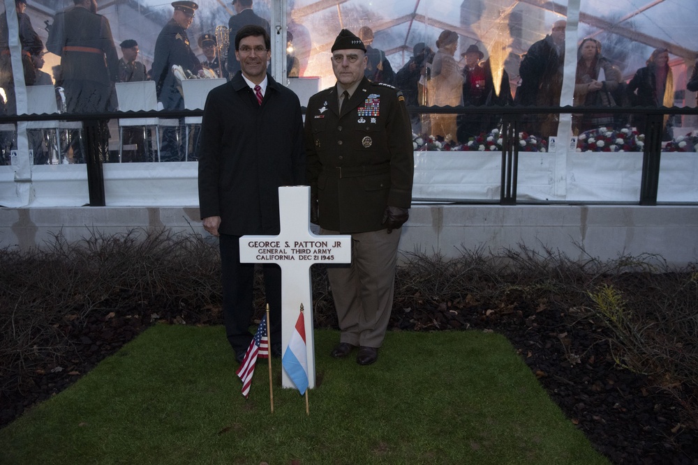 Esper Leads Presidential Delegation for 75th Anniversary of Battle of the Bulge